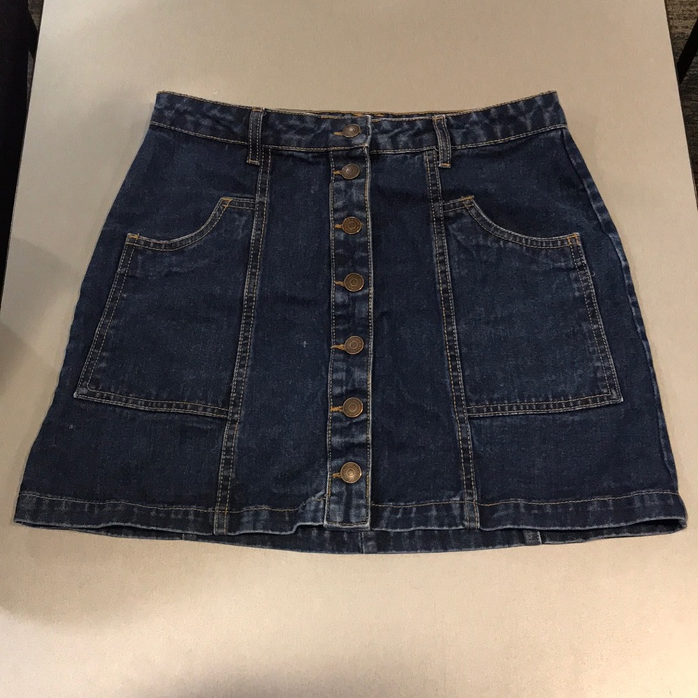Stradivarius Jean Skirt